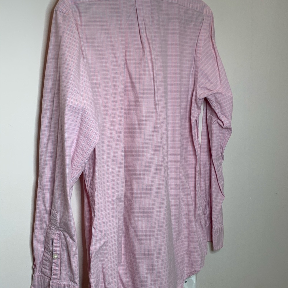 Pink Ralph Lauren Button Down Size 15 1/2 - Picture 6 of 6